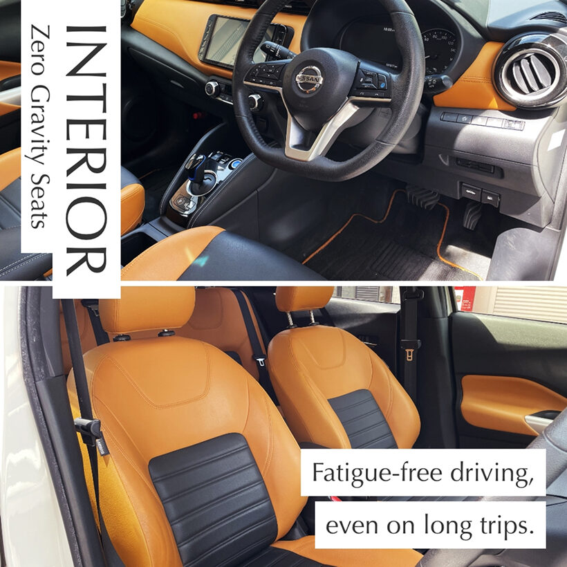 nissan kicks hybrid interior
